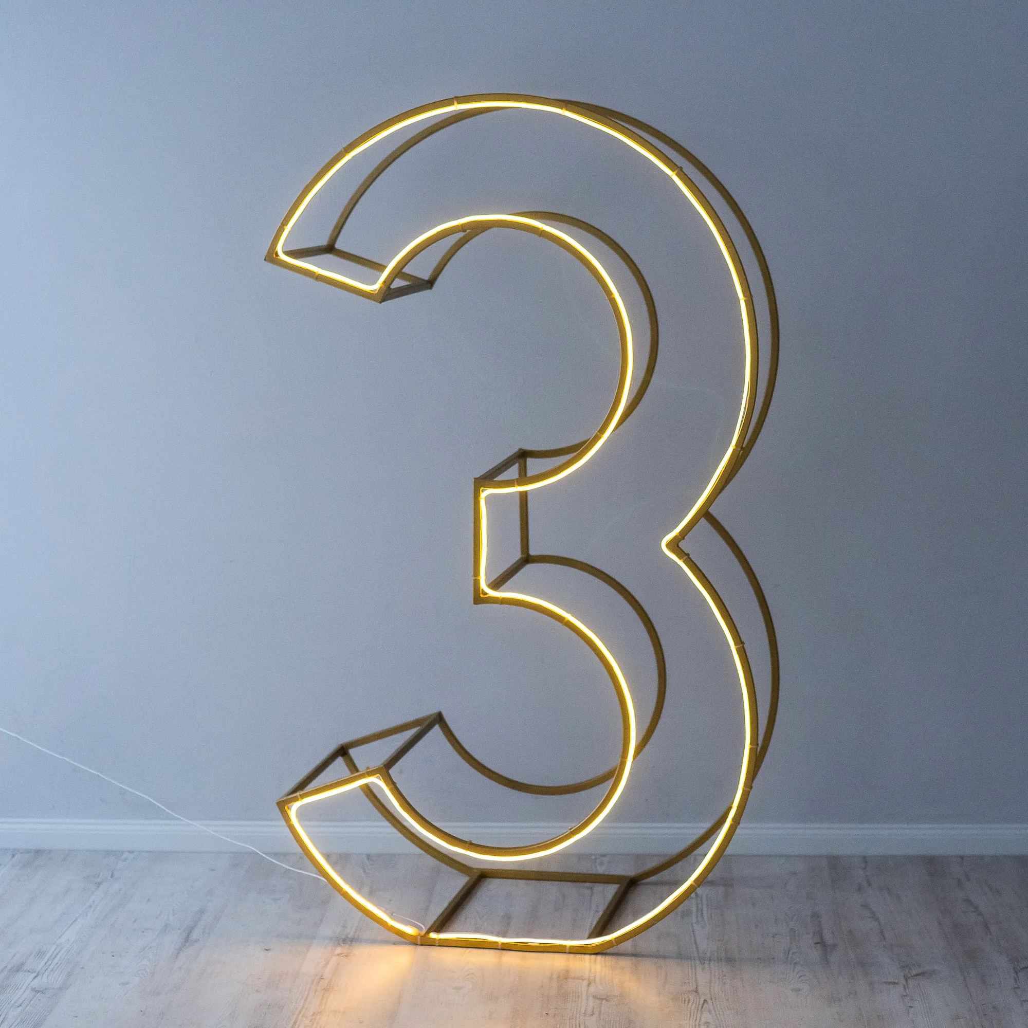 1 x XL LED number