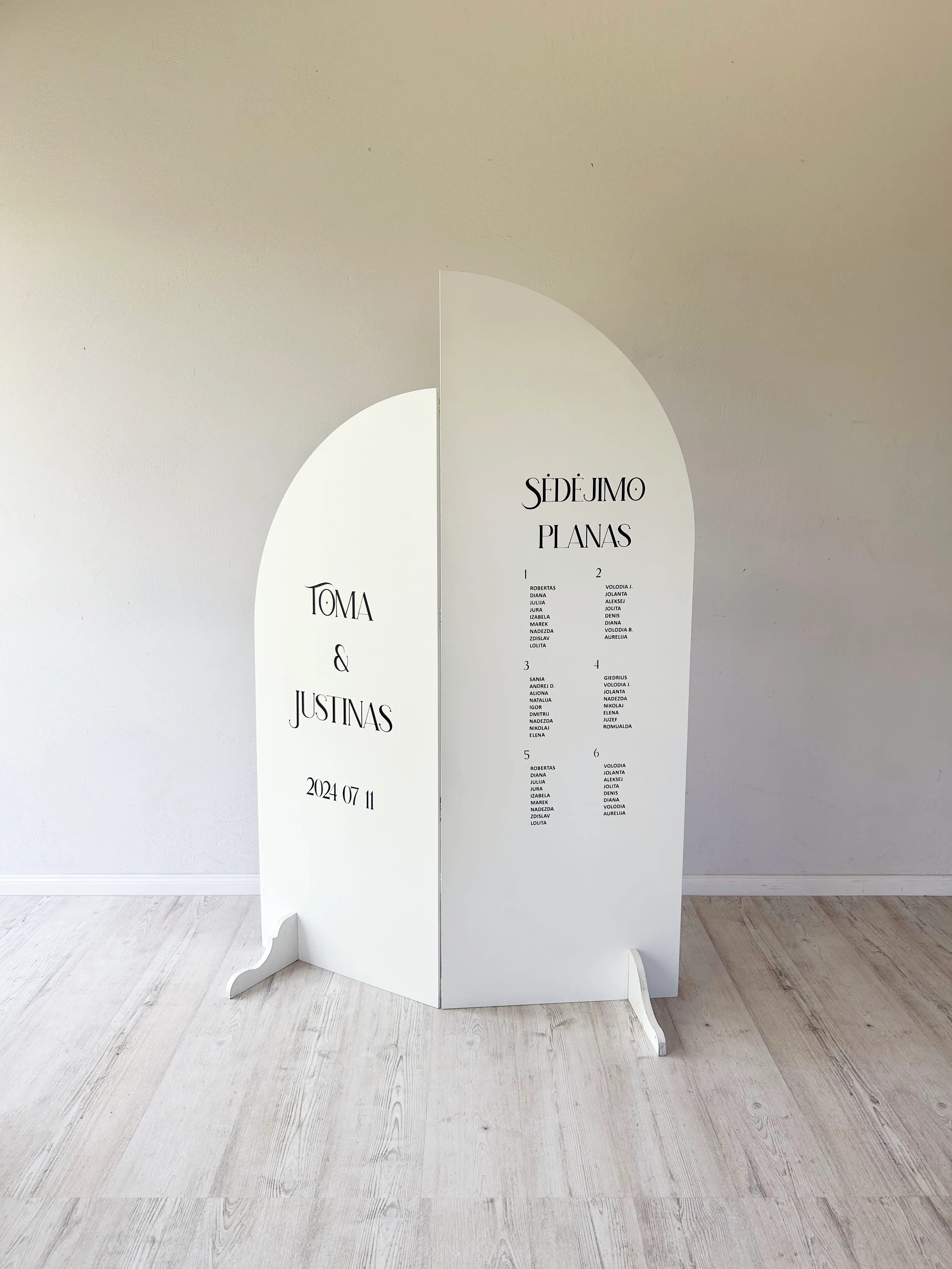BOHO WHITE stand