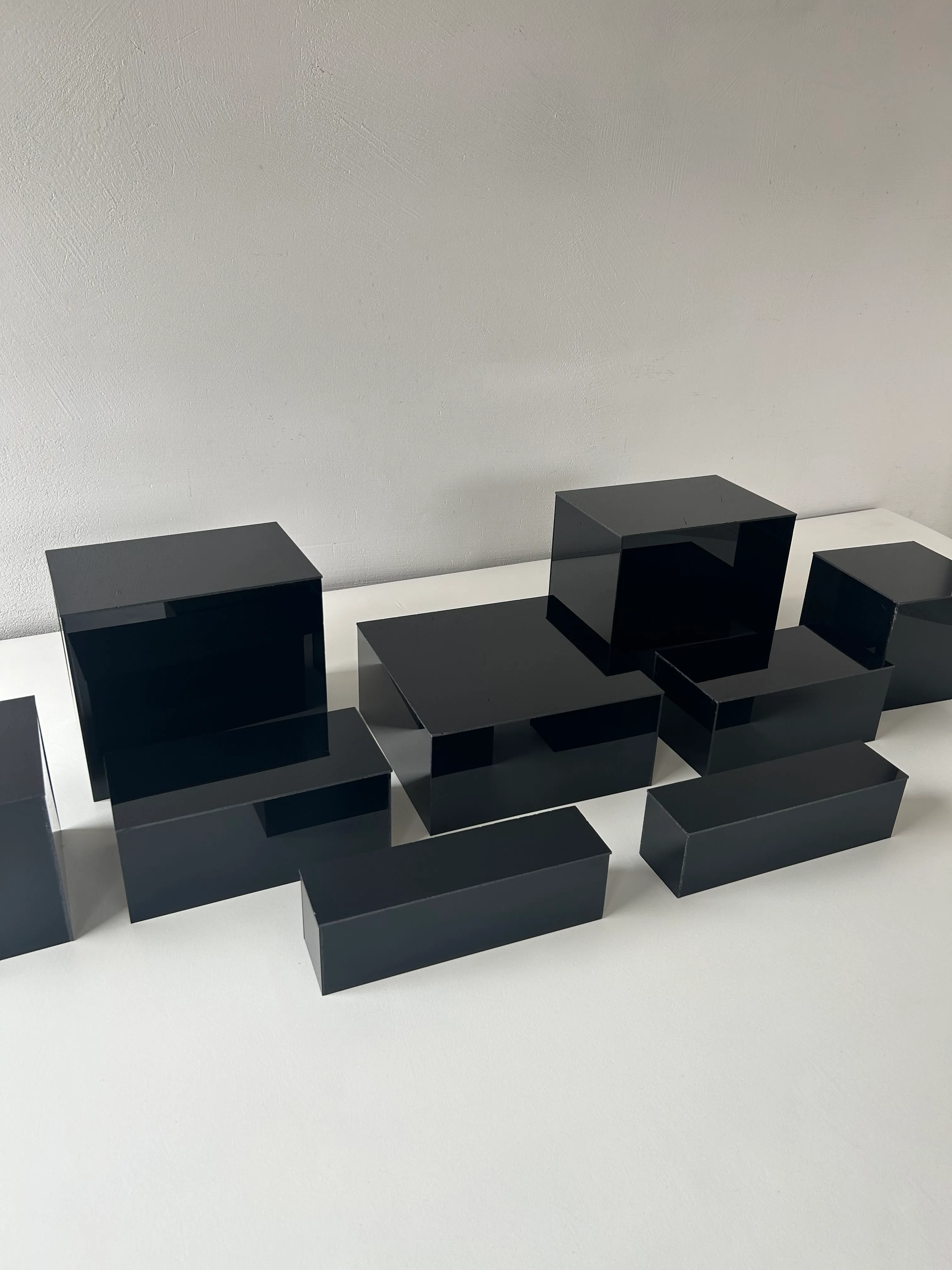 BLACK B dessert set
