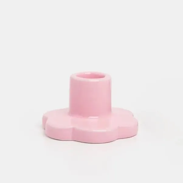 6 x FLOWER A candle holder