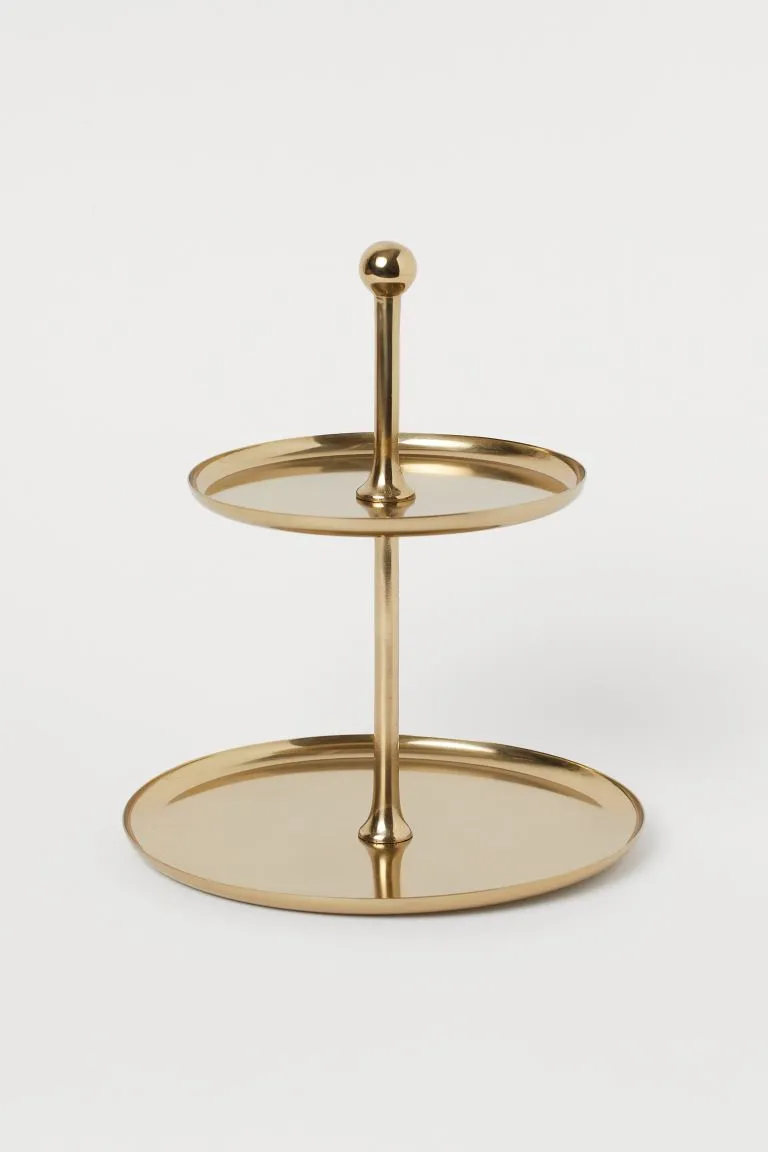 GOLD cupcake stand