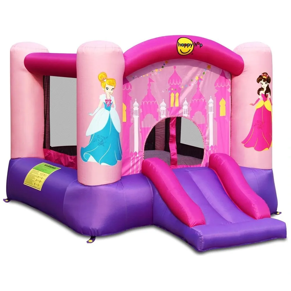 Hüpfburg Prinzessin pink, mit Rutsche