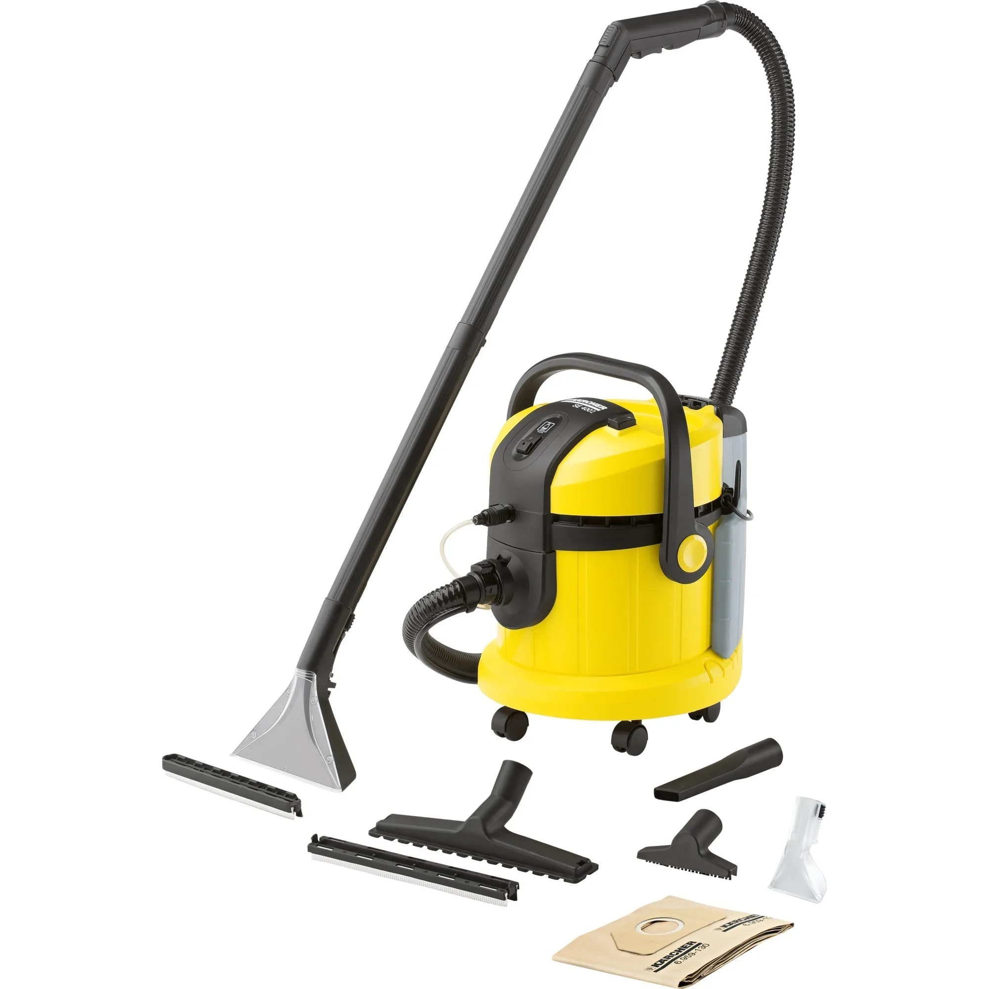 Teppichreiniger Kärcher SE4002 + Reinigungsmittel