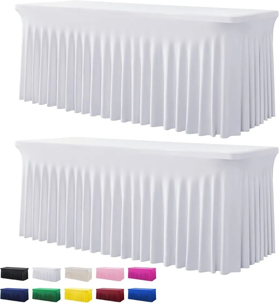 Banquet Spandex Skirted Tablecloth