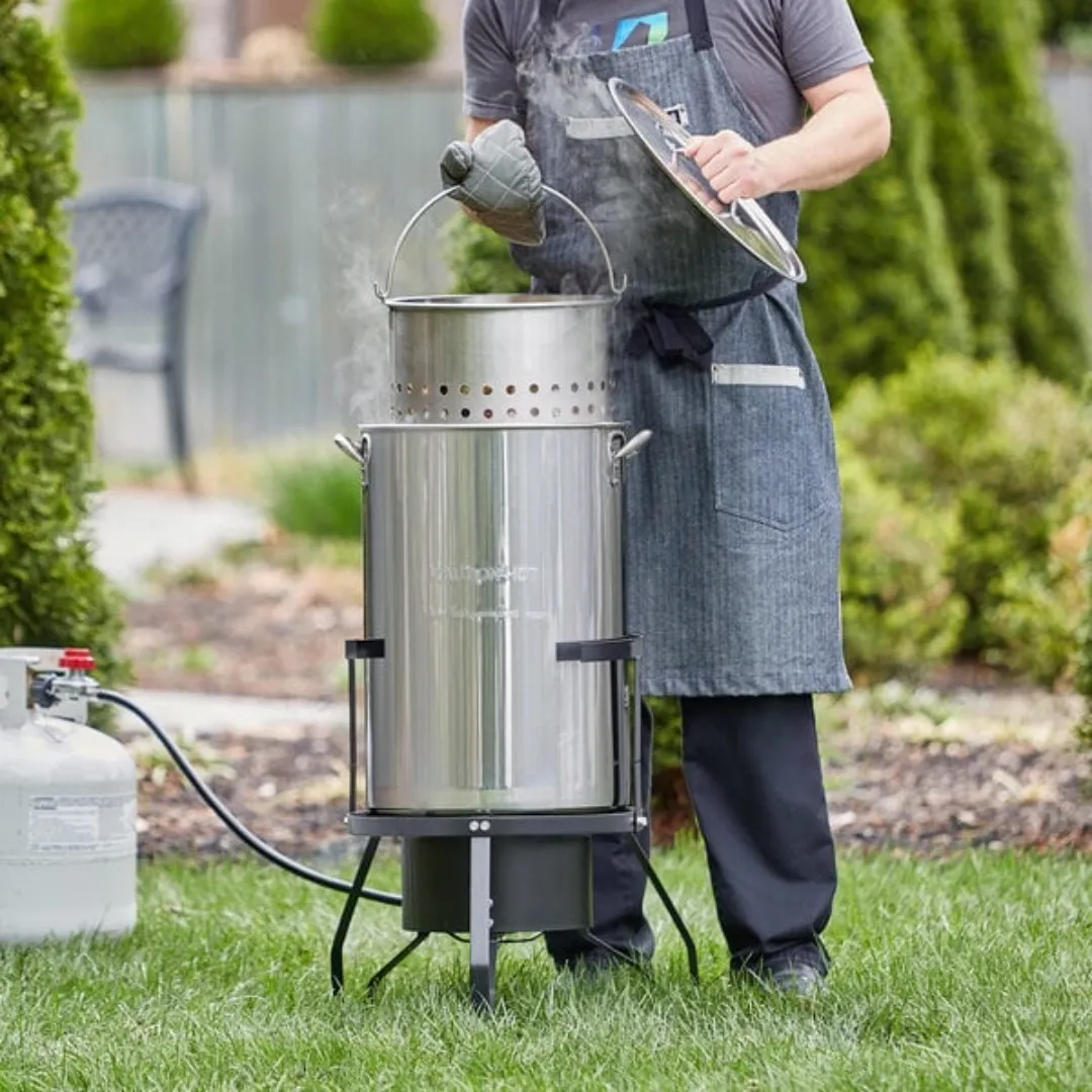 100-qt Stainless Cooker Bundle
