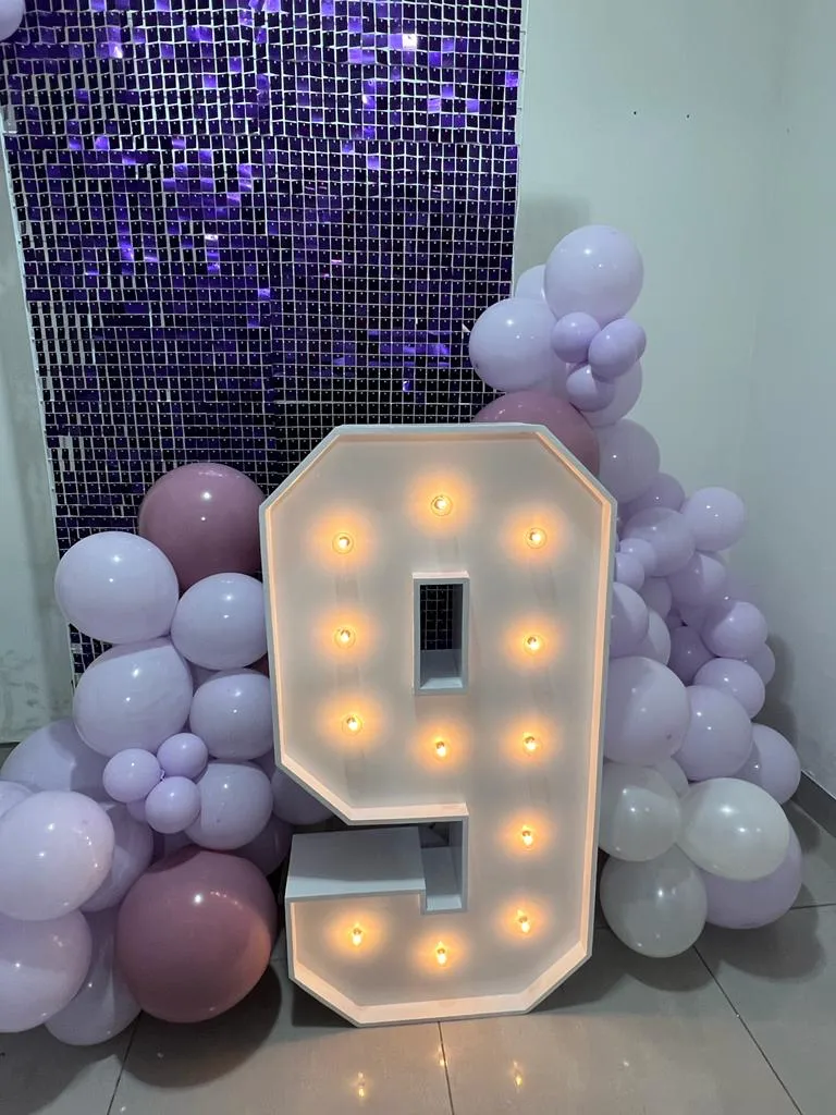 #9 iluminado 4'