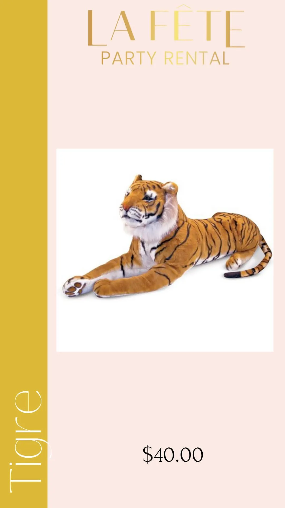 Peluche Tigre