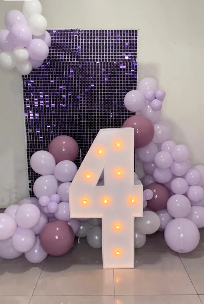 #4 iluminado 4'