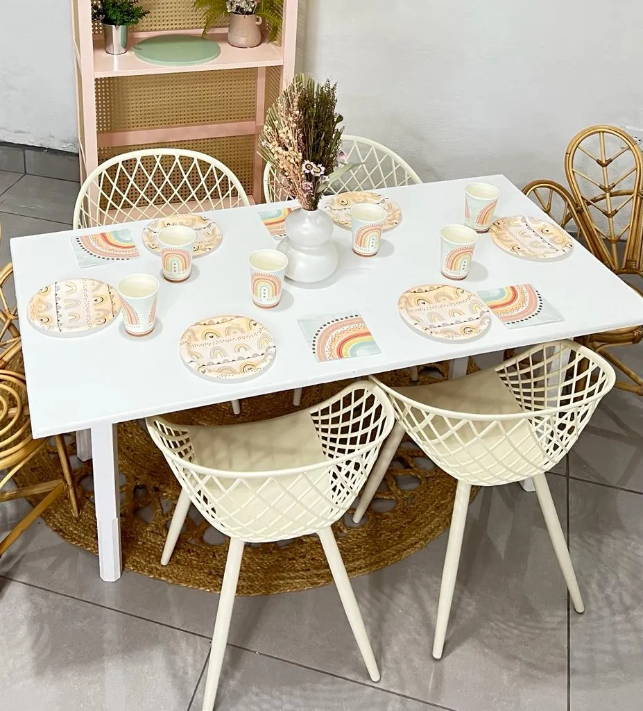Silla  kurv crema para niños