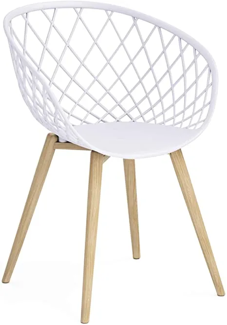 Silla blanca kurv 