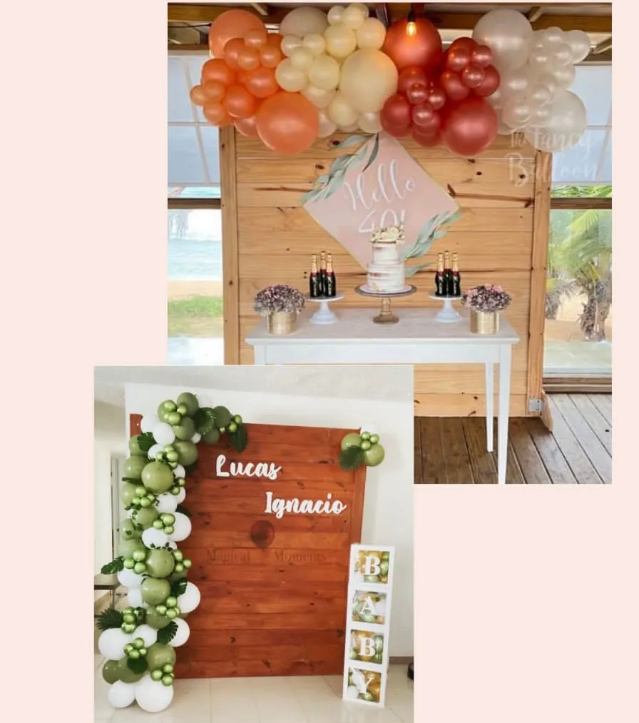 Backdrop rústico  7X7