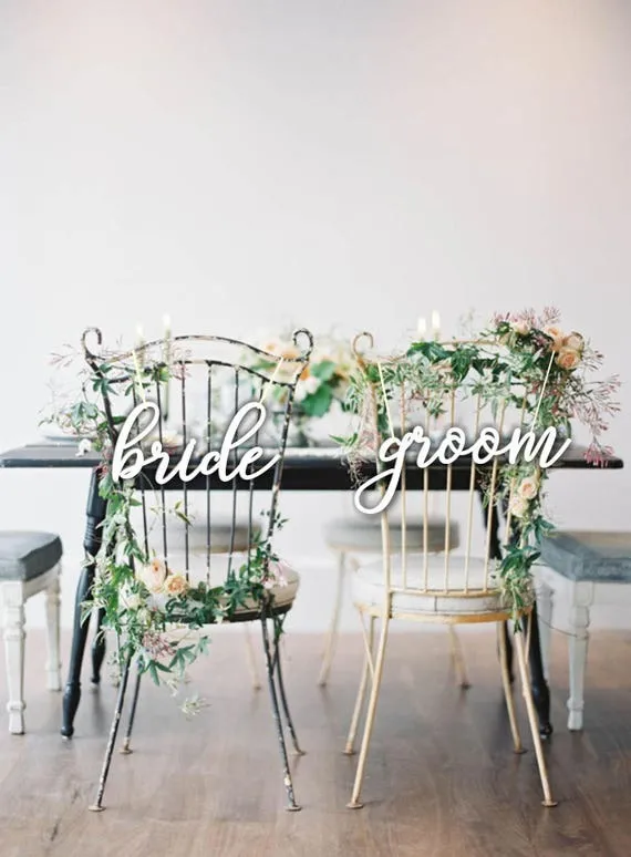 silla blanca novios 