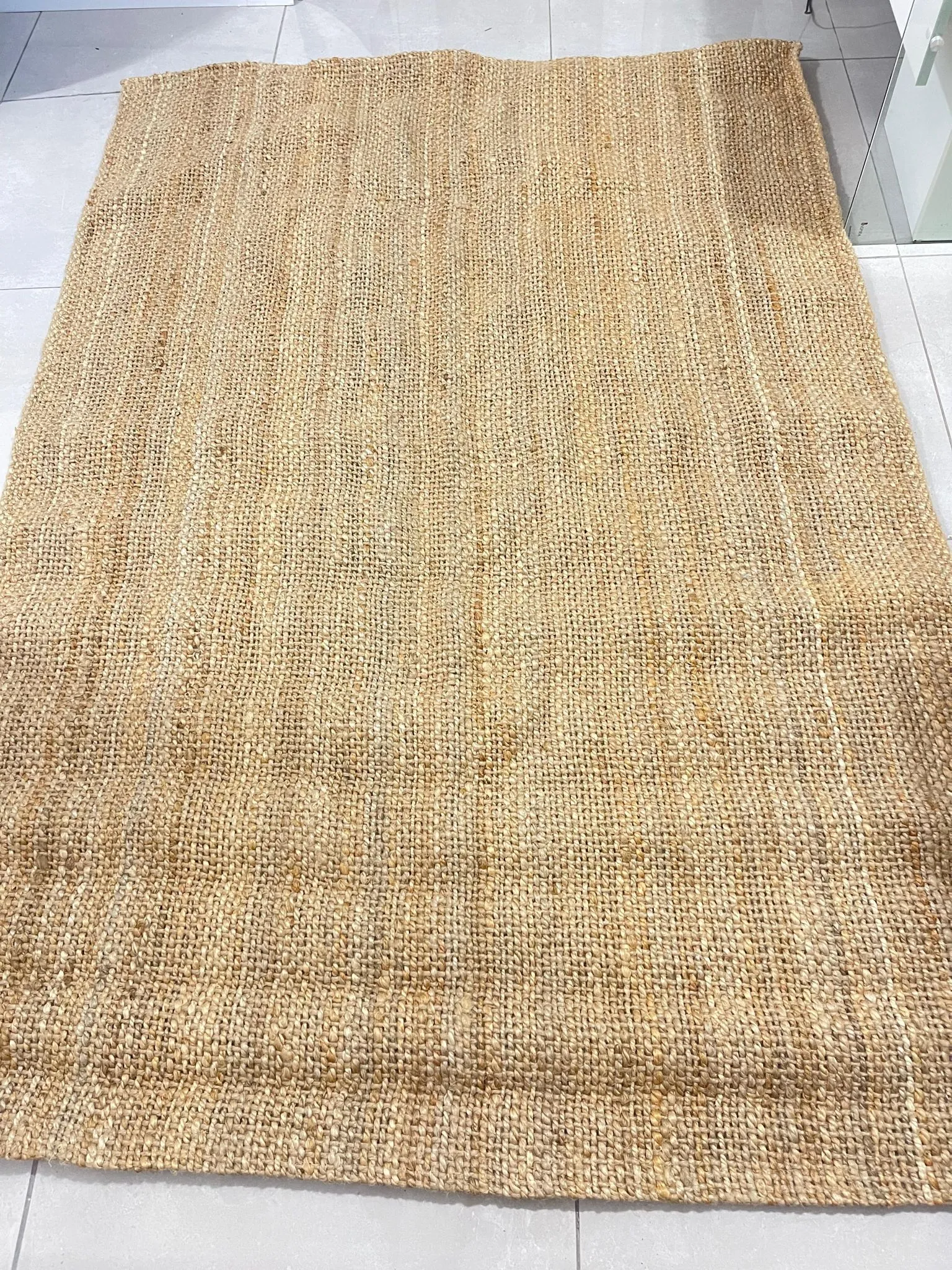 Alfombra boho cuadrada 5' 1" x7' 3"