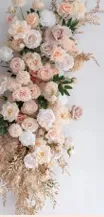 Flores artificiales Caramel ( Backdrop)