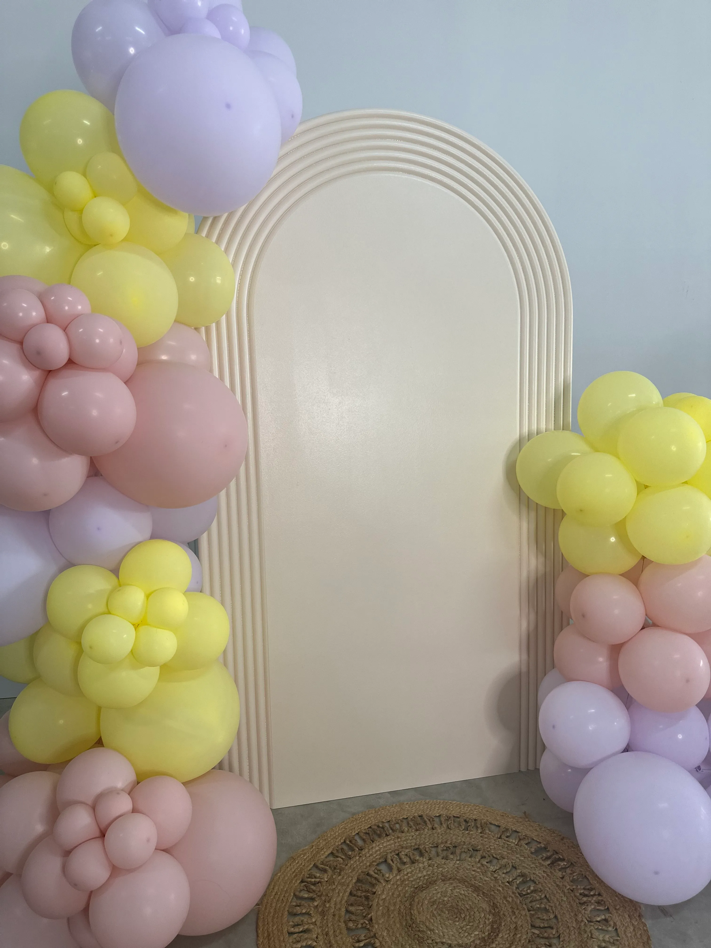 Backdrop Luan 7' semi ranurado crema