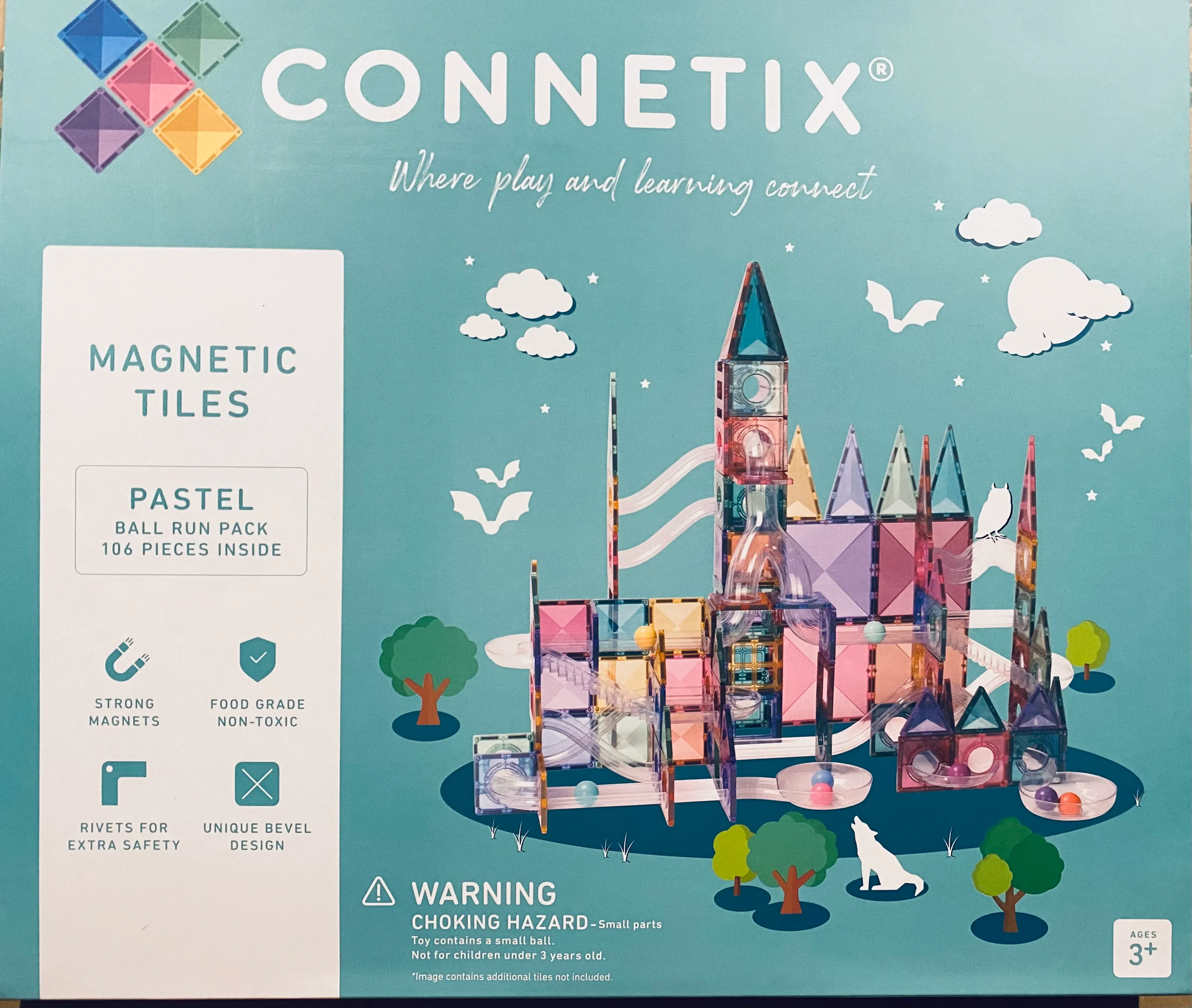 Connetix Ball Run pastel