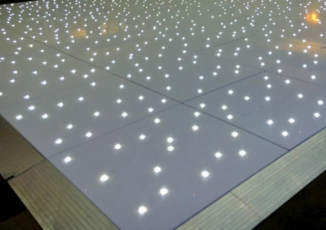 White LED Twinkle Dance Floor