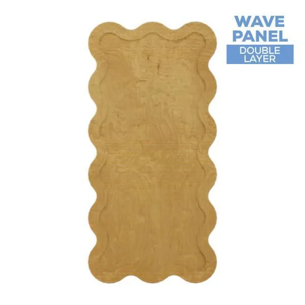 Double wave Pannel