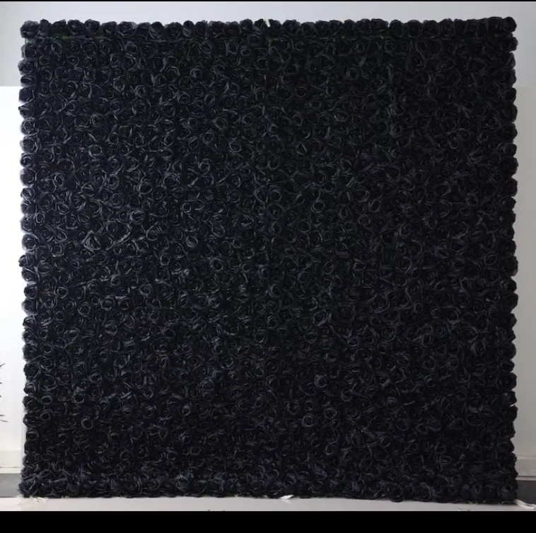 Flower Wall -Black