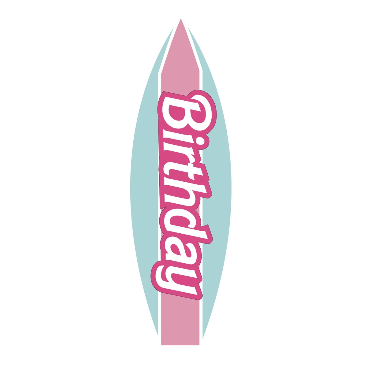 Surf board prop barbie
