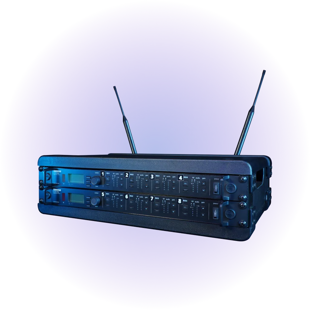 Shure ULXD (8 Channel)