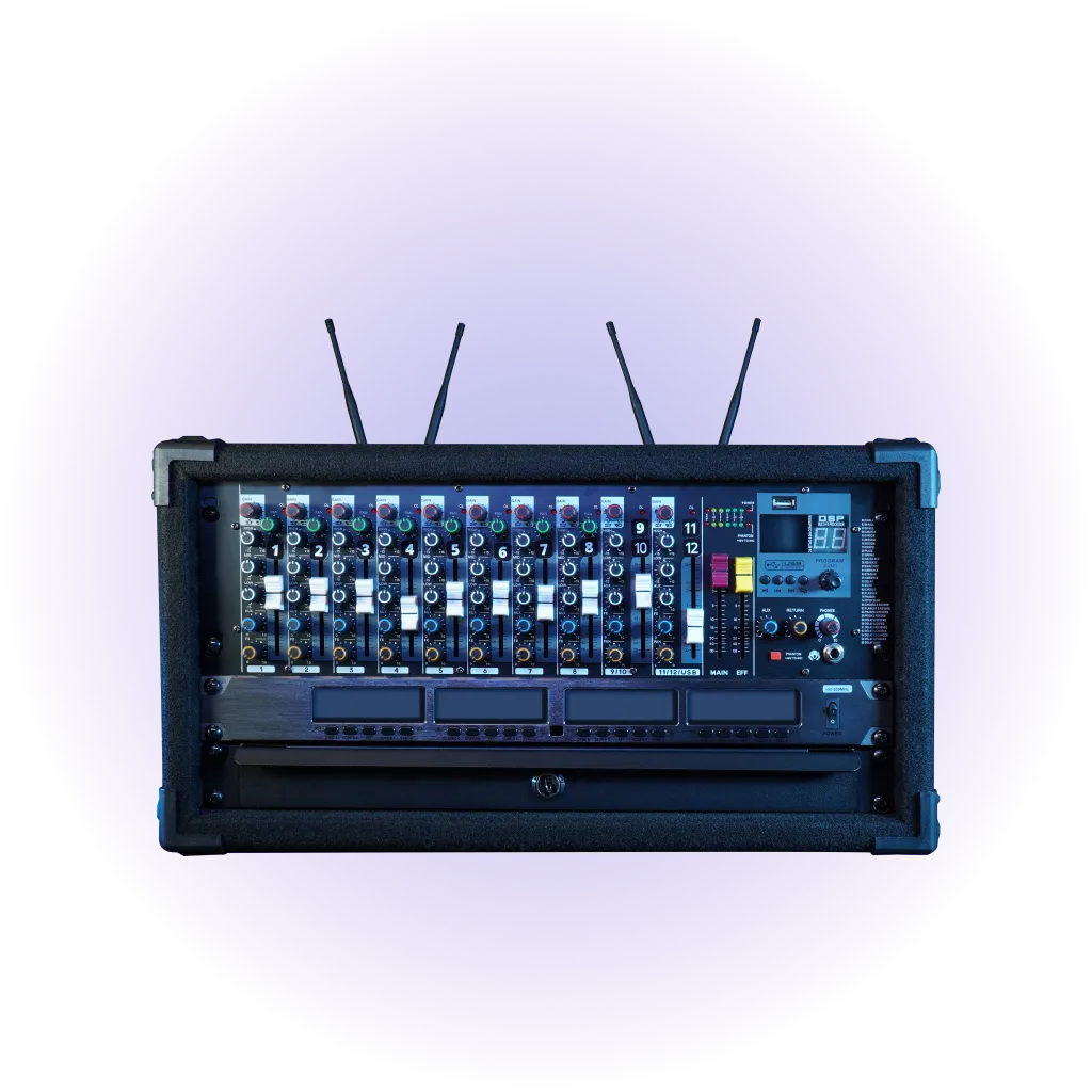 Creative Audio Systems (8-Channel w/ Mixer)