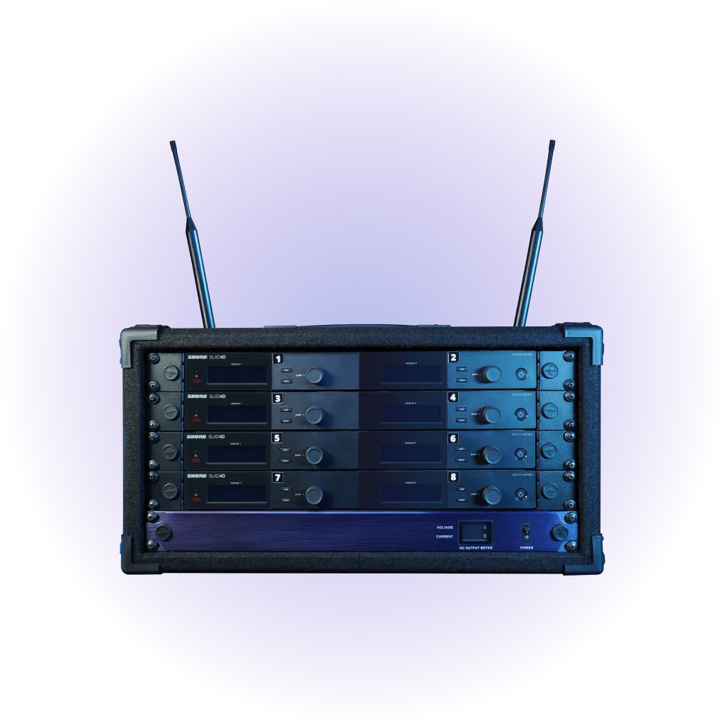 Standard (Good) Wireless Microphone System (8-Channel)