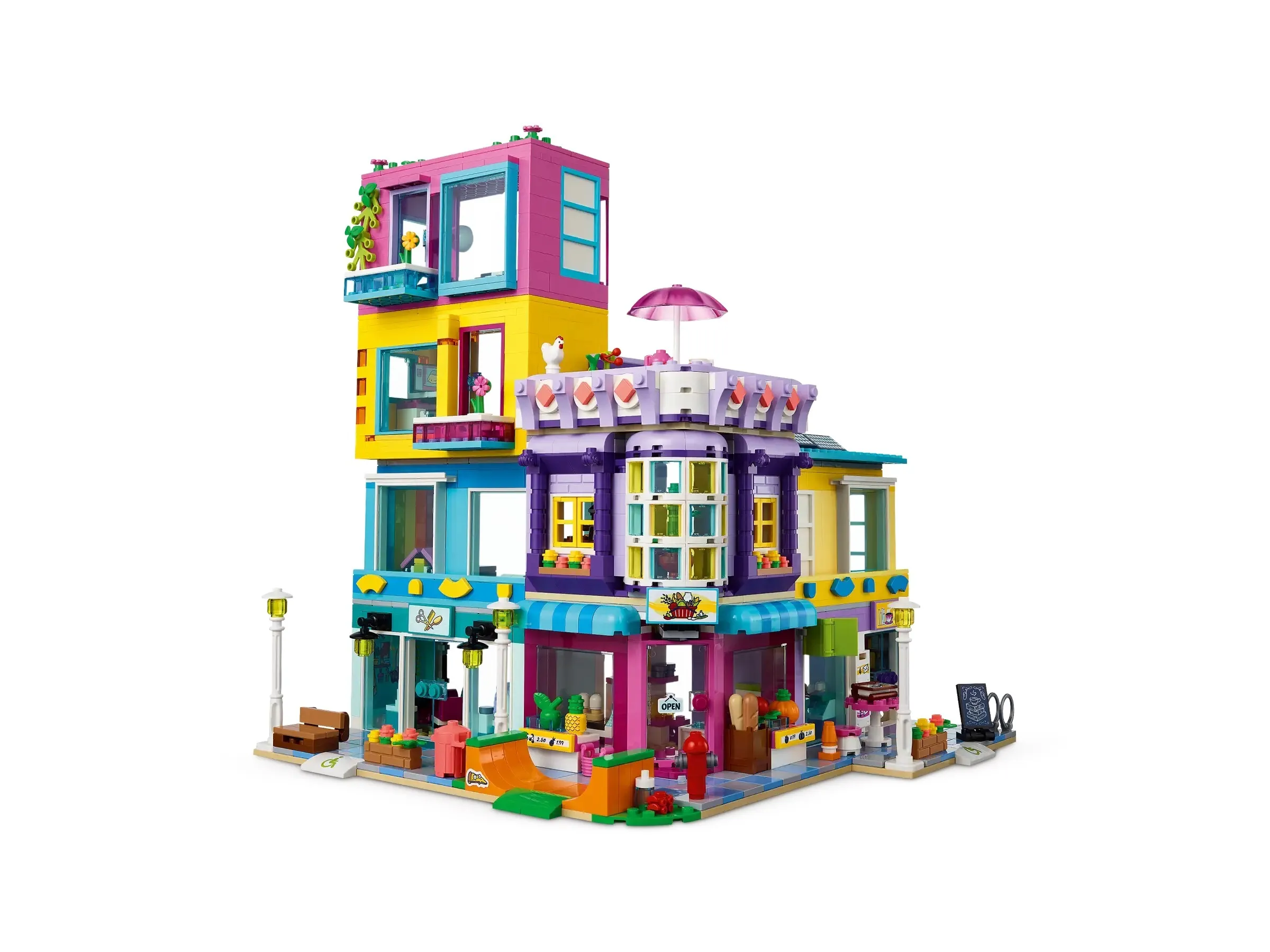41704 Edificio de la Calle Principal