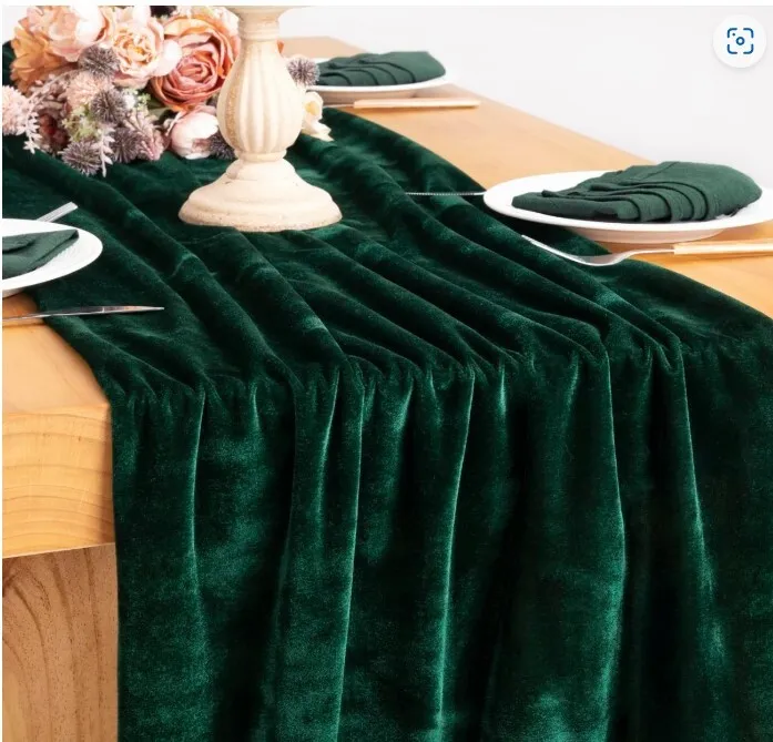 10 ft Velvet Table Runner