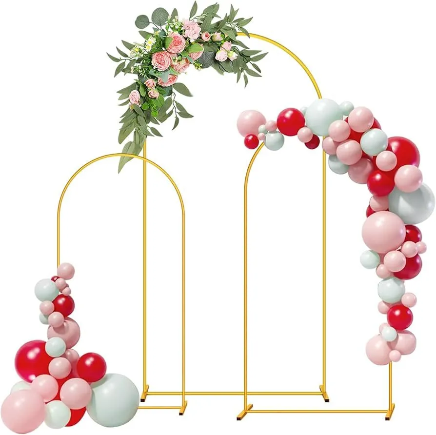  Gold Metal Arch Stand 