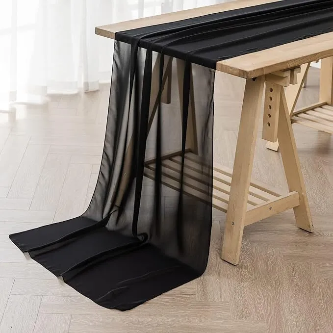 10 FT Chiffon Table Runner