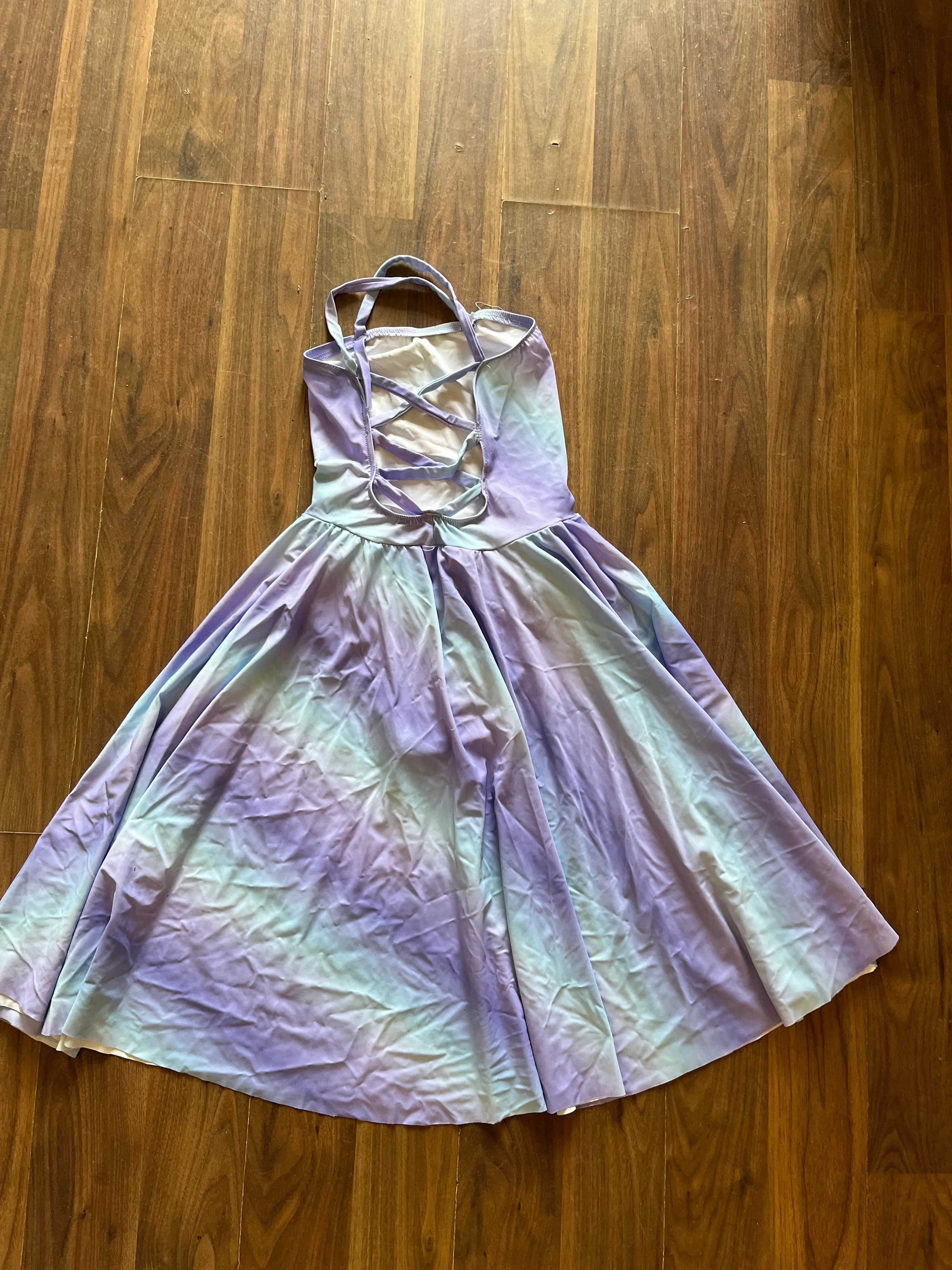 Lyrical dress - blue/lilac 