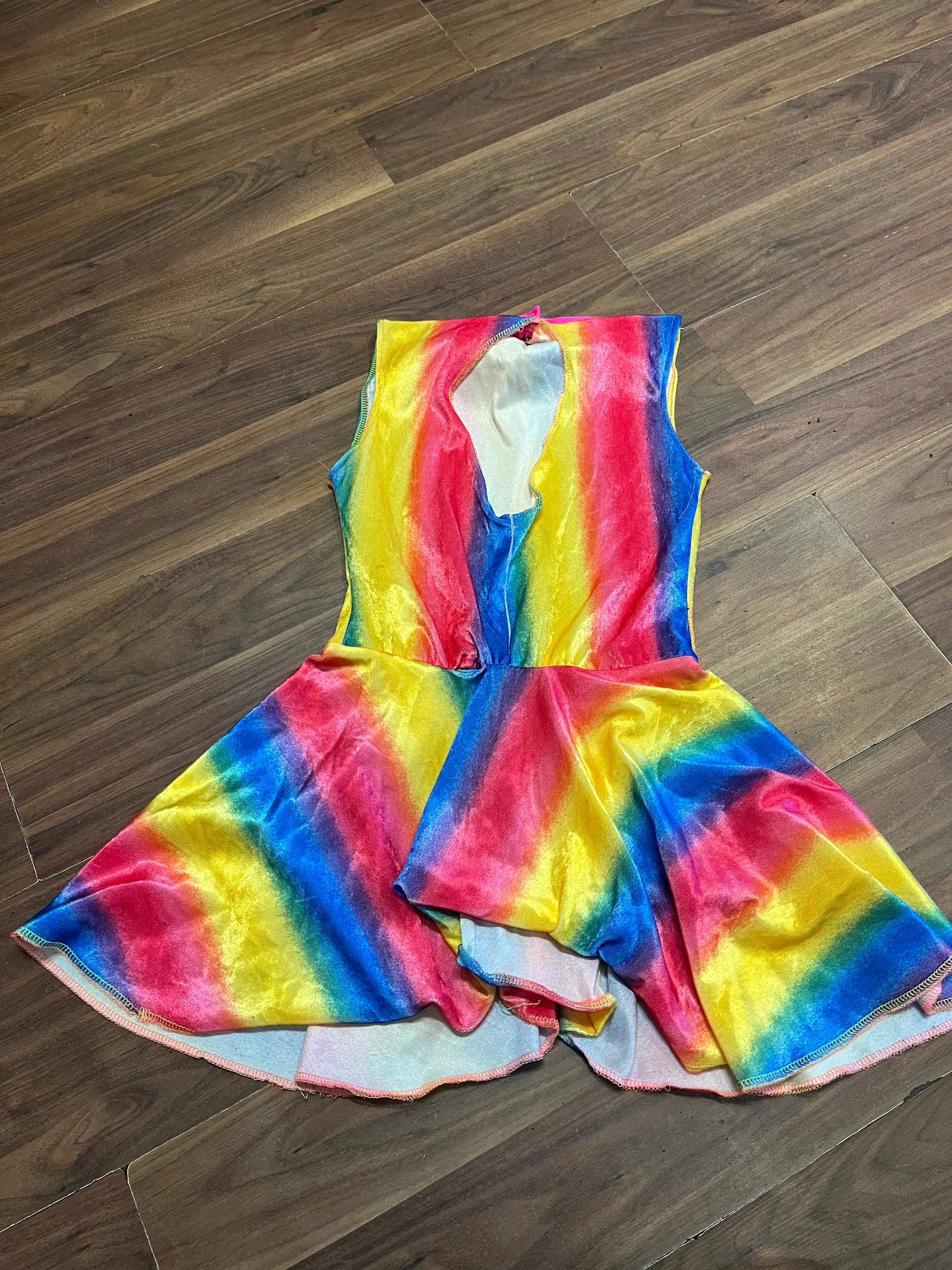 Skirted Leotard- Rainbow