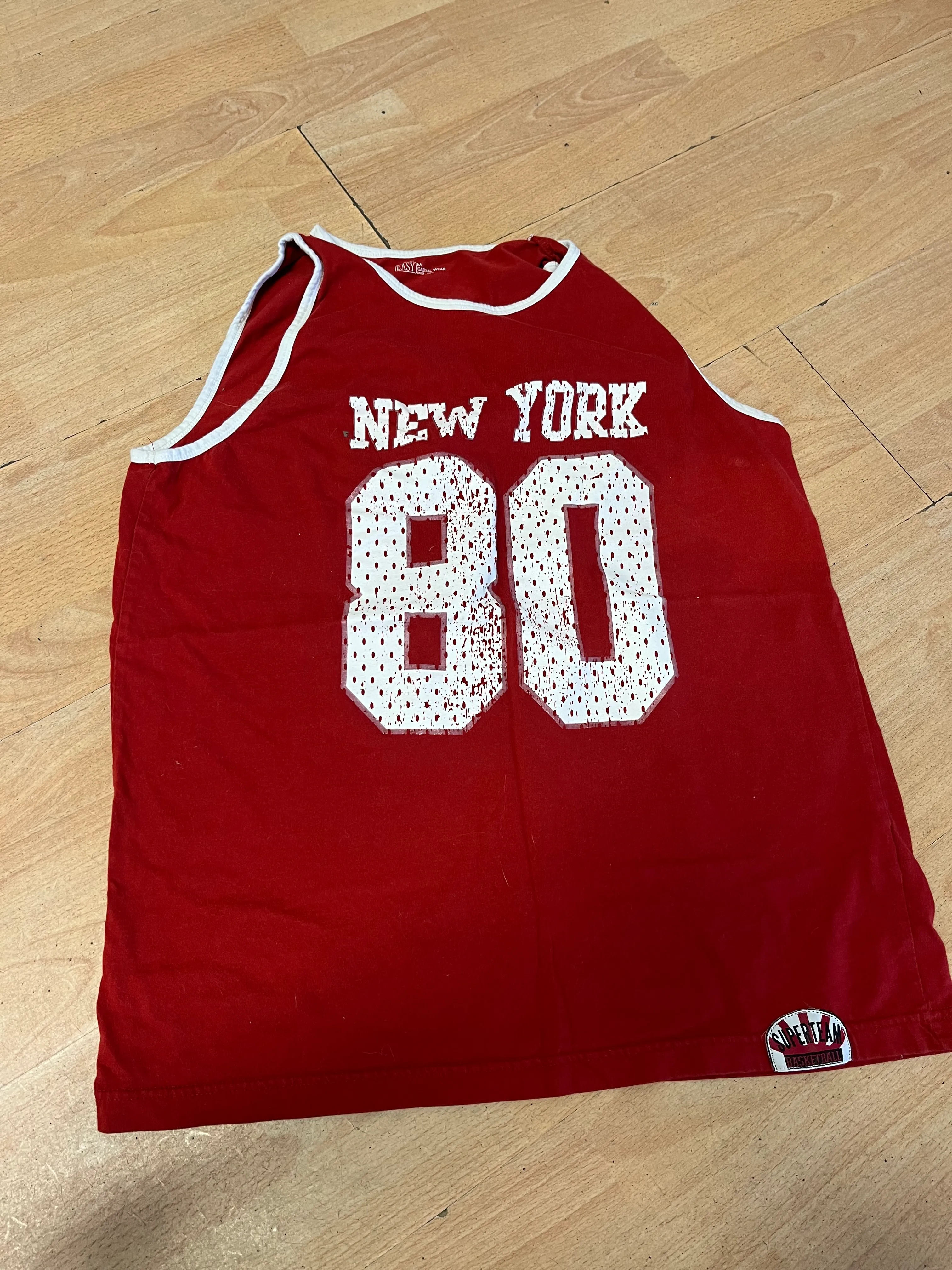 Best Top- Red with white writing