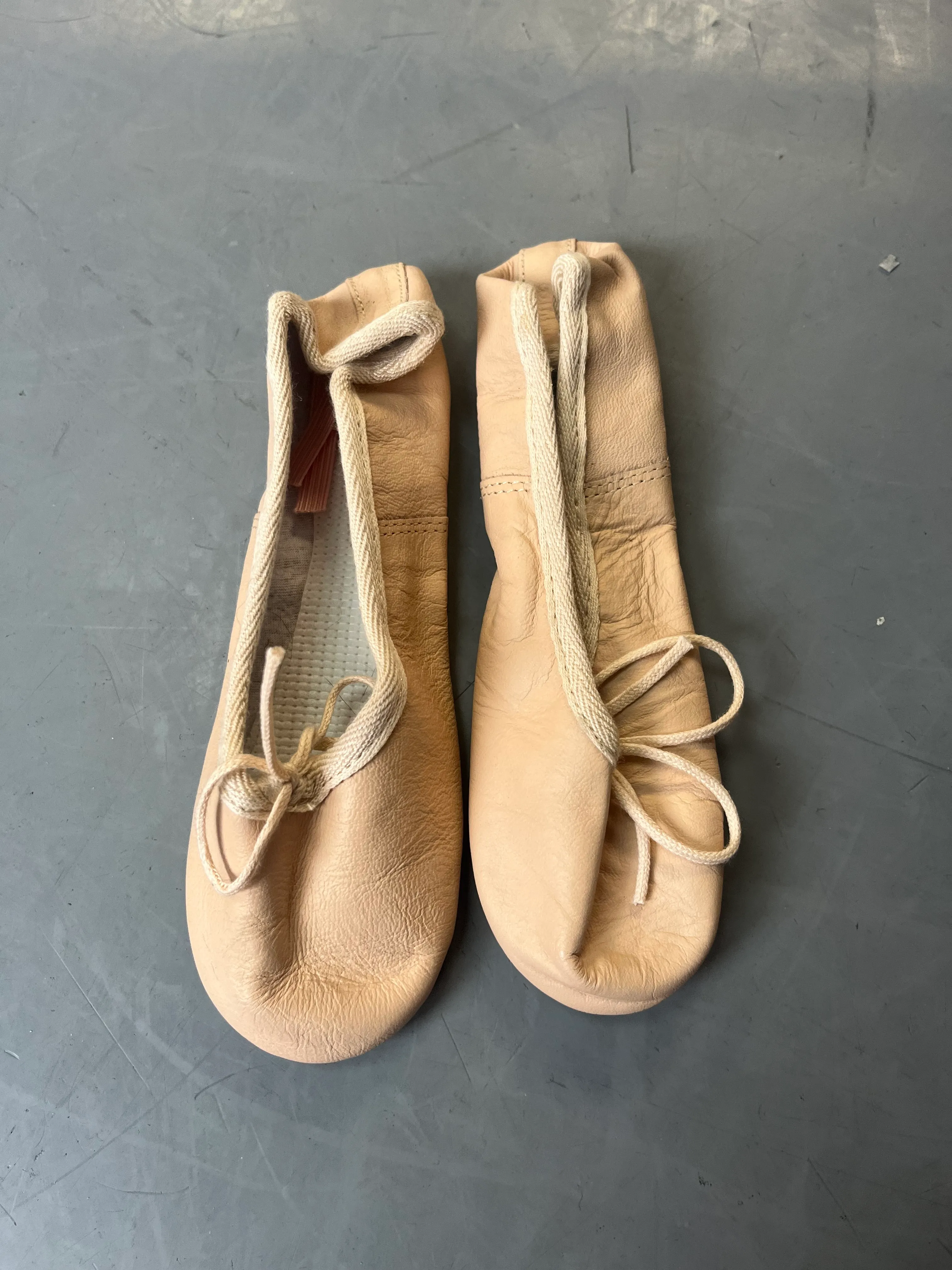 Ballet shoes- Pink Canvas 