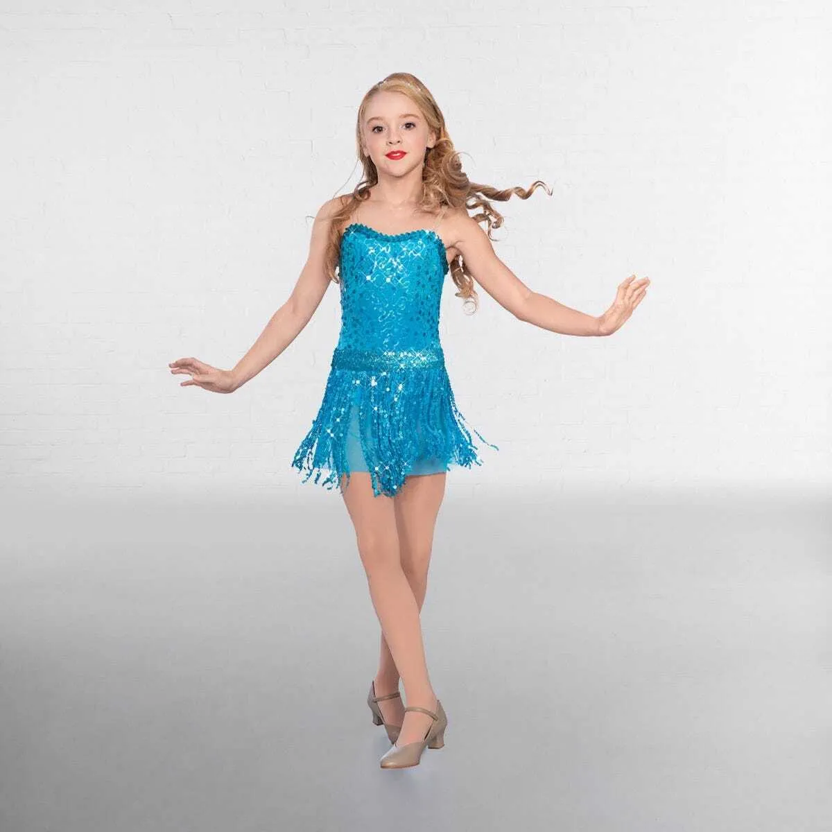 Fringe dress - sequin tassel
