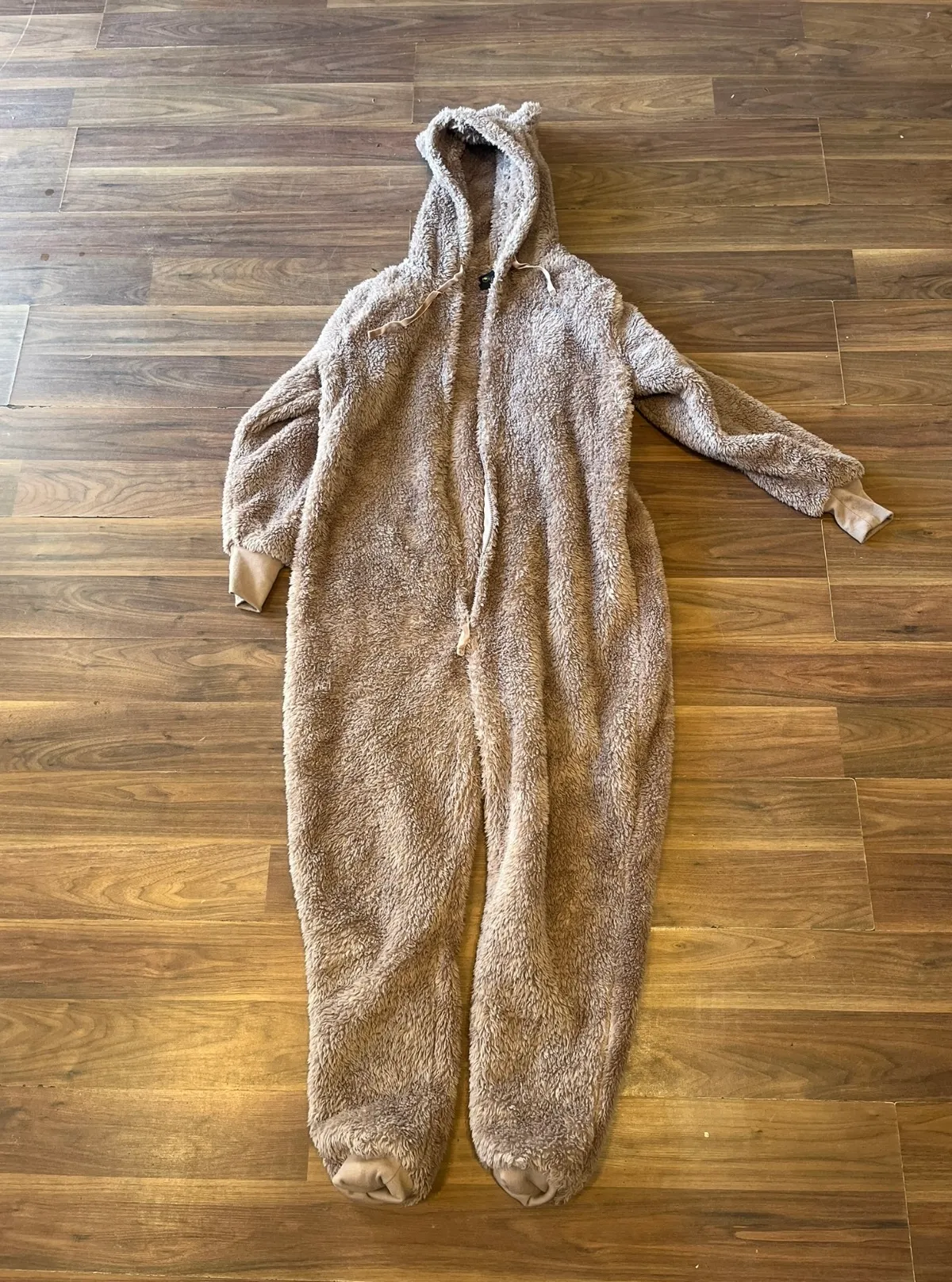 Onesie- Brown furr 