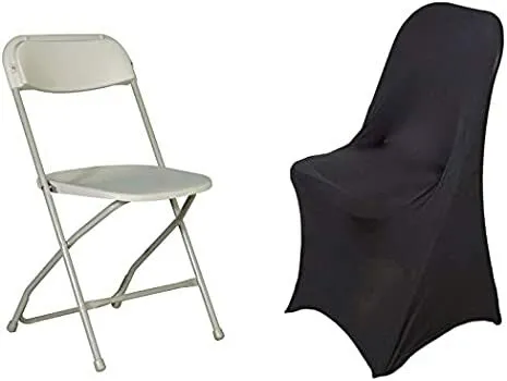 Black Spandex Chair Covers For Rent