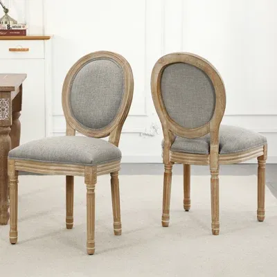 Gray Louis Chair 