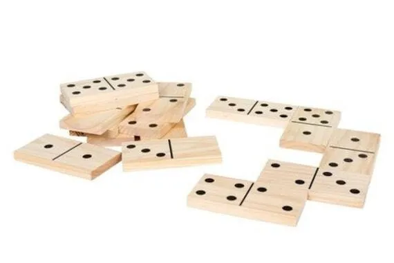 Giant Wooden Dominoes