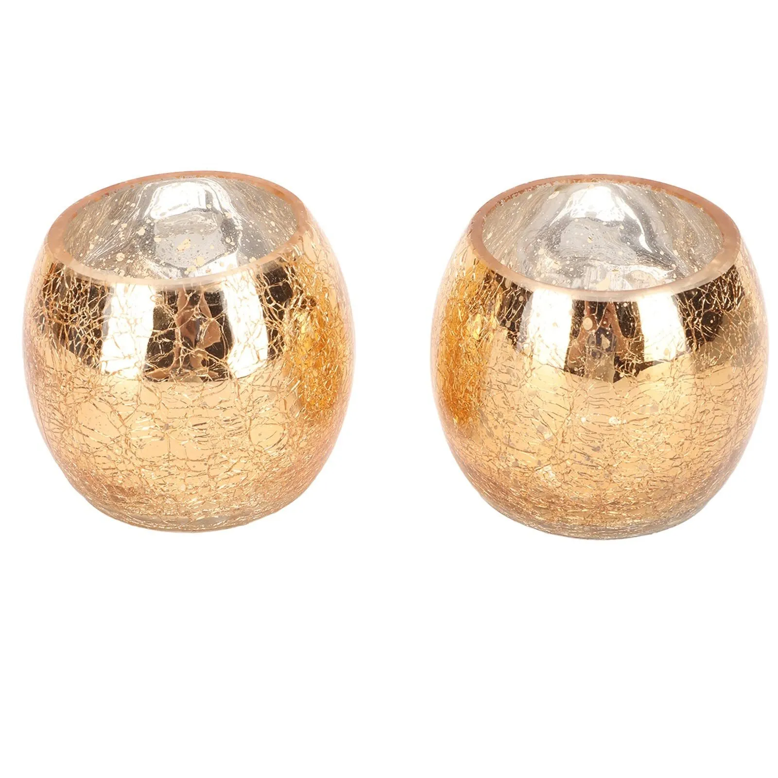 Gold Round Speckled Votives