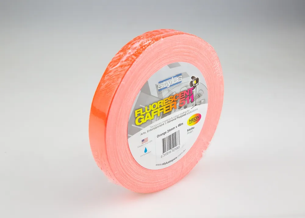 Nashua 511 Fluoro Pink Cloth 24mm x 45m Tape
