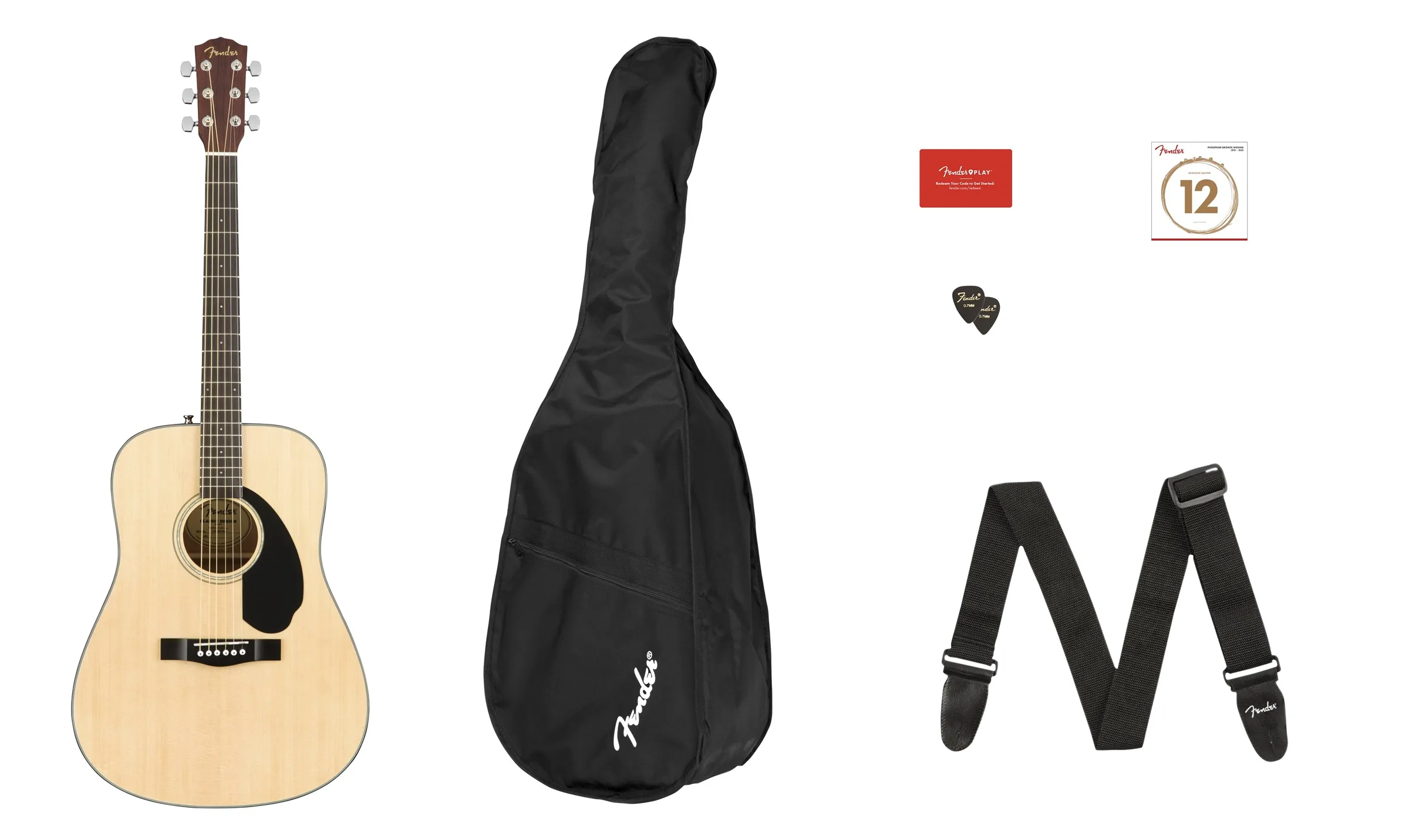 Fender CD-60S Guitar Pack