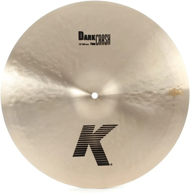 Zildjian K 16" Dark Thin Crash