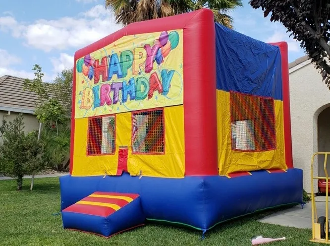  3# FUN HOUSE HAPPY BIRTHDAY WITH HOOPS