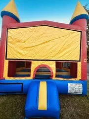 #52 Fun castle house with hoops