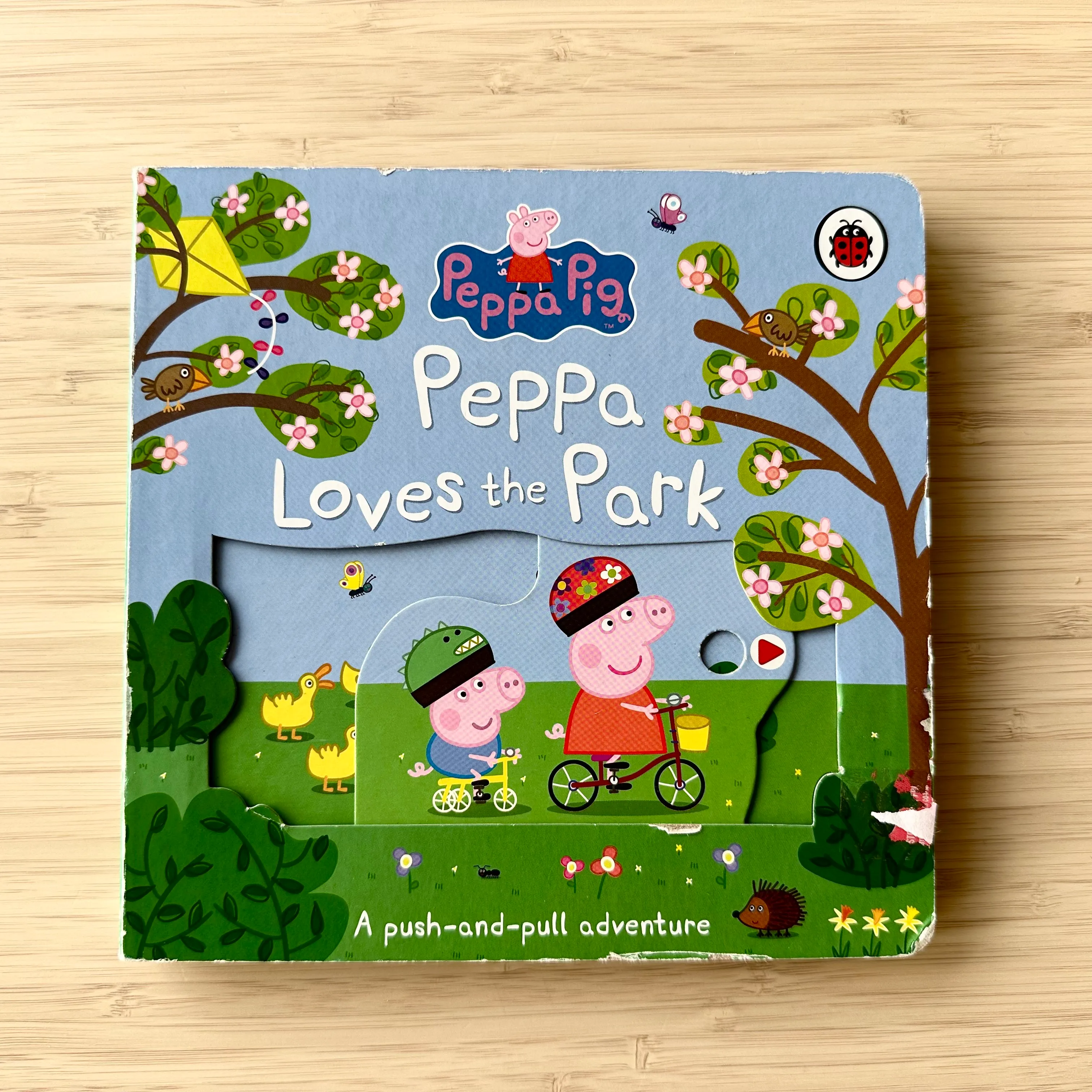 Peppa loves the park