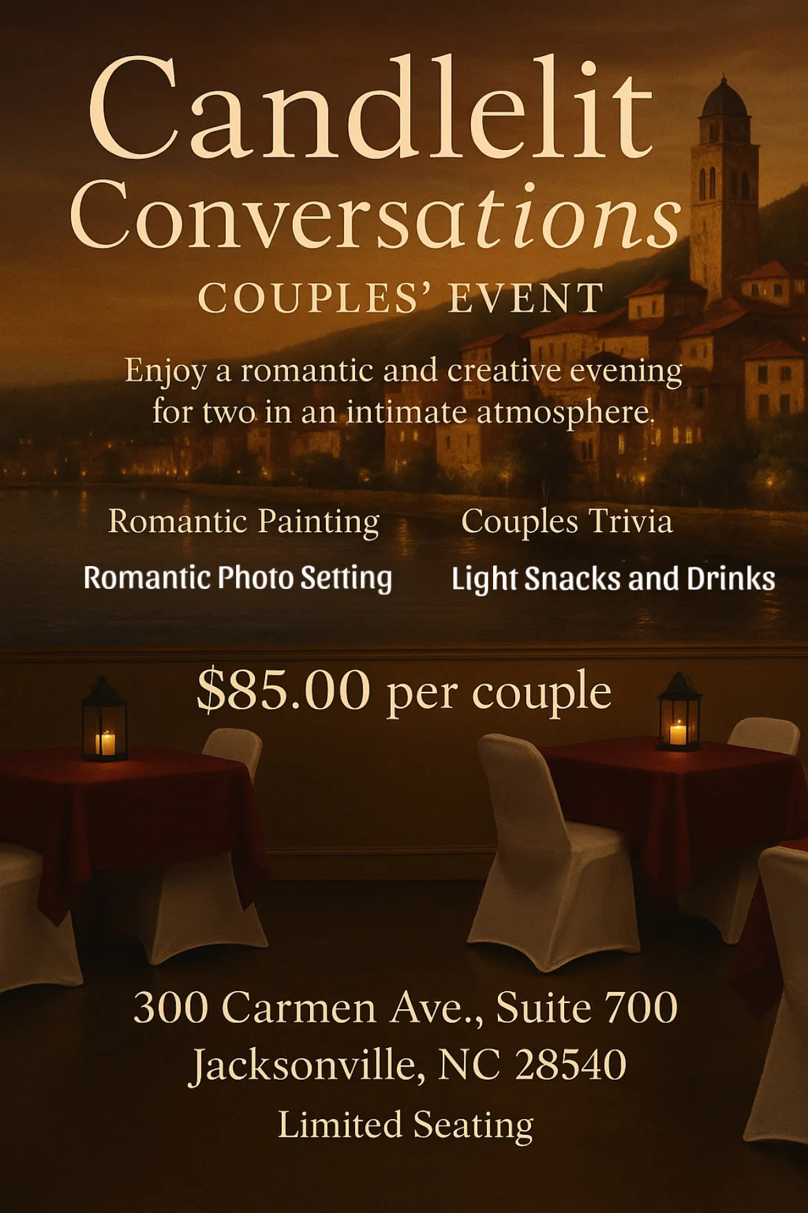 Candlelit Conversations (Couples' Event)