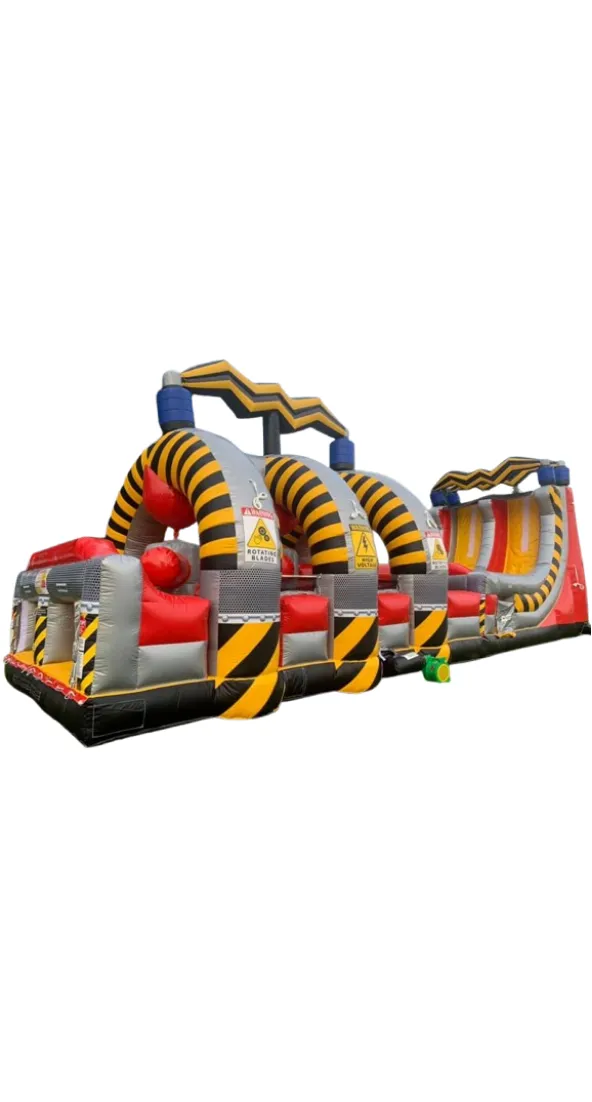 50' High Voltage Grinder + Warped Wall Obstacle Course