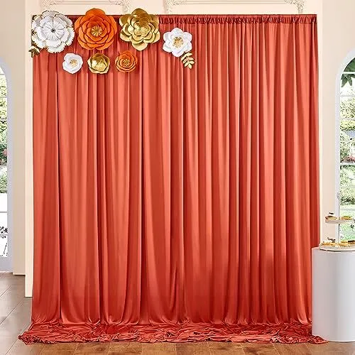 TerraCotta Curtain Cloth